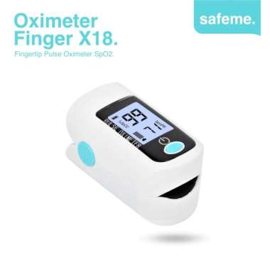 Oximeter Pulse Fingertip X1805 Alat Pengukur Saturasi Oksigen Darah - Blue 100 % ORIGINAL