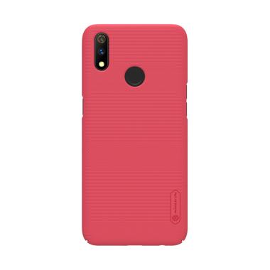 Nillkin Super Frosted Shield Hardcase Casing for Oppo Realme 3 Pro Red