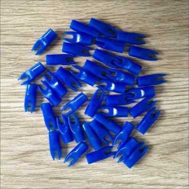 NOCK PIN SIZE L TIPE 2 - ARROW NOCK - NOCK ANAK PANAH - ENIGMAZONE BIRU SOLID