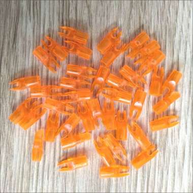 NOCK PIN SIZE L TIPE 2 - ARROW NOCK - NOCK ANAK PANAH - ENIGMAZONE ORANGE BENING