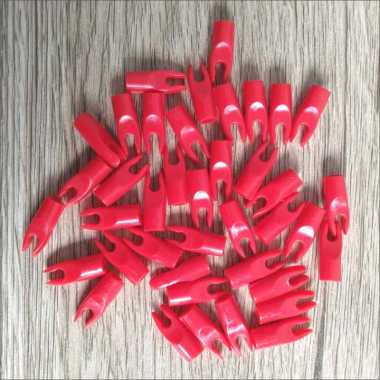 NOCK PIN SIZE L TIPE 2 - ARROW NOCK - NOCK ANAK PANAH - ENIGMAZONE MERAH SOLID