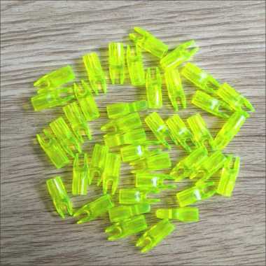 NOCK PIN SIZE L TIPE 2 - ARROW NOCK - NOCK ANAK PANAH - ENIGMAZONE KUNING BENING