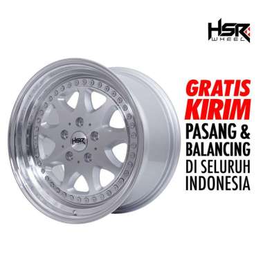 Velg mobil ring 17 HSR BAVARIA R17X75/85 - PCD 5X112 ET45/37 Silver Machine Face Lips