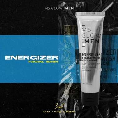 FACIAL WASH MS GLOW MAN / Energizer Facial Wash MS GLOW MAN
