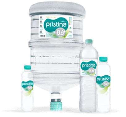 Pristine Galon 19 Liter - Air Mineral Galon + Isi 19 L