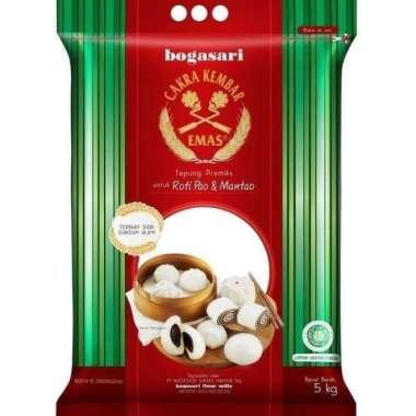 TEPUNG CAKRA KEMBAR EMAS PAO 5kg cakra mas bakpao