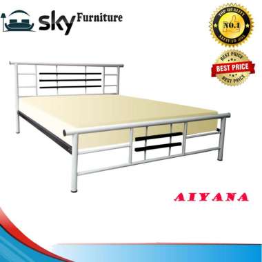 Ranjang Besi - Ranjang Modern Minimalis Aiyana BF Bung bed 180x200