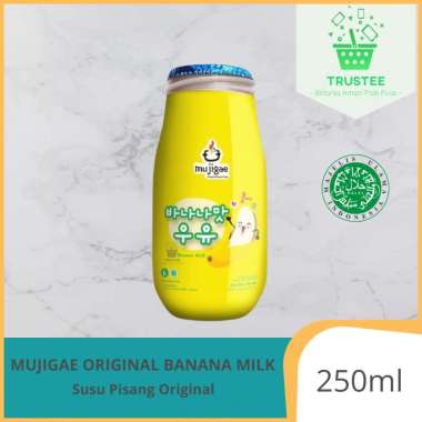 Promo Harga Mujigae Susu Cair Banana 250 ml - Blibli