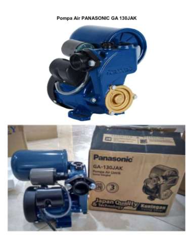 pompa PANASONIC GA-130 JAK Pompa Air Otomatis Sumur Dangkal