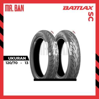 Ban Motor NMAX Tubeless Battlax SC 120/70 Ring 13 TL