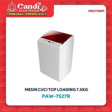 POLYTRON MESIN CUCI TOP LOADING PAW-7527R / PAW7527R / PAW 7527R 7,5KG