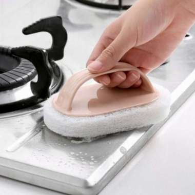 Sikat NANO MAGIC Spons Sikat Panci Pembersih Kerak Noda Alat Dapur RANDOM