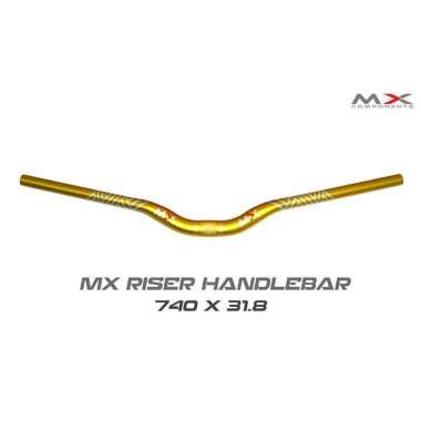 STANG SEPEDA MTB MX RISE OVERSIZE