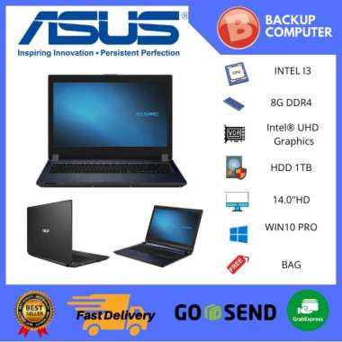 ASUS P1440FA FQ2693R I3 10110 4GB 1TB W10PRO 14.0 3YR GRY