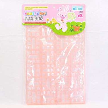 ALICE Alas Kandang Kelinci AE90 Healthy Mat Pink
