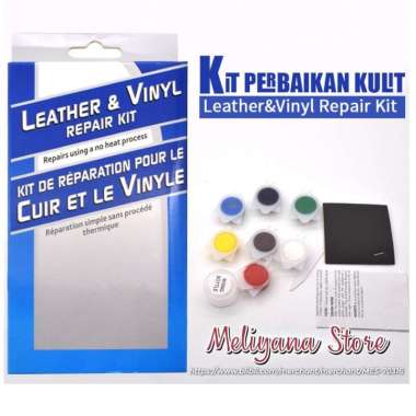 Dempul Jok Perbaikan Kulit Robek Bahan Kulit DIY Original