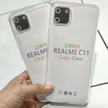 Case Realme C11 C 11 Ultrathin Anti Crack Elegant Softcase Anti Jamur Air Case 2.0mm / Silicone Soft