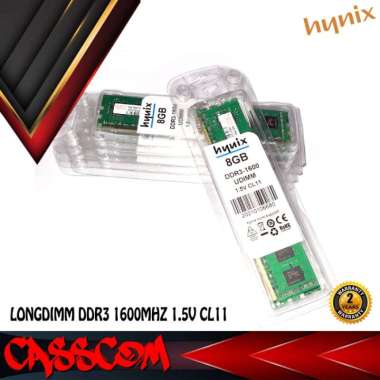 Longdimm DDR3 Hynix 8gb RAM PC12800 1600mhz