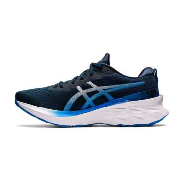 asics blue trainers