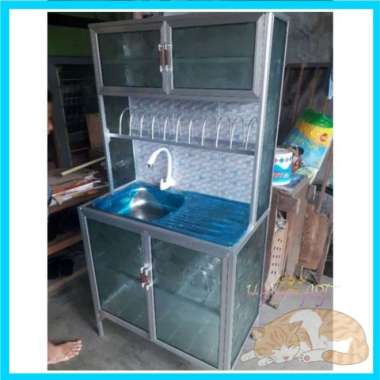 Rak Dapur Wastafel / Rak Piring Bahan Alumunium