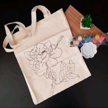 [BBBS] Tas Kanvas Lukis, Mewarnai Tas Kanvas TK-04