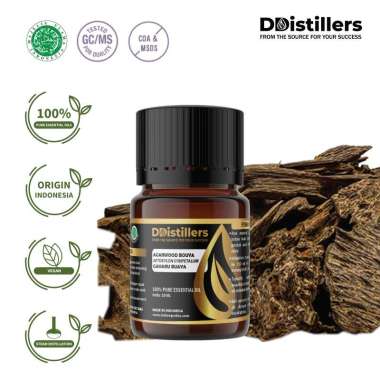 Agarwood Bouya Essential Oil Pure Vol 2 - 10 ml / Minyak Atsiri Gaharu Buaya 5ml