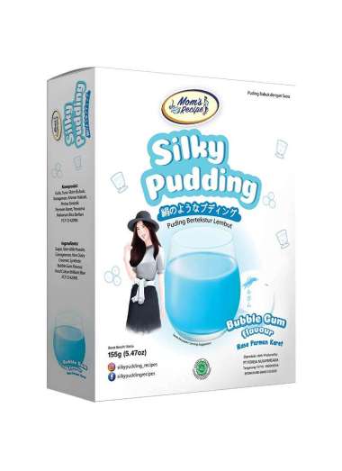 Bimbozone - SILKY PUDDING BUBBLE GUM - Pudding Puyo Puding silky Pudding bertekstur lembut Pudding p