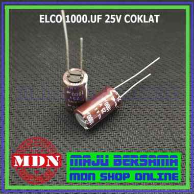 Elco 1000Uf 25V - Kapasitor 1000Uf 25V