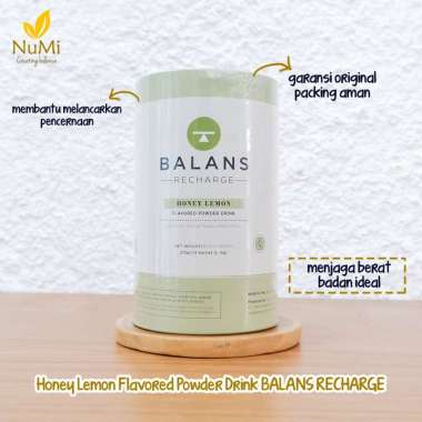BALANS Recharge Lemon Honey 14 Sachet minuman fiber - Balans Official