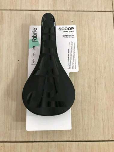 Sadel Fabric Scoop Pro Team Flatt Carbon Rail 142mm