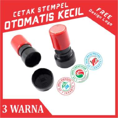 Cetak Stempel Otomatis Flash 3 Warna - Cetak Stempel Warna Otomatis