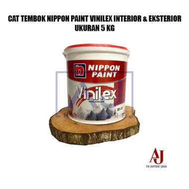 CAT TEMBOK VINILEX NIPPON PAINT INTERIOR DAN EKSTERIOR 5 KG