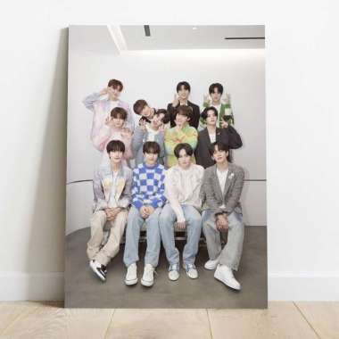 POSTER TREASURE KPOP Asahi Yedam Haruto Junkyu Hyunsuk Jihoon K-Pop TREASURE Office Adventure Murah 