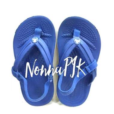 Sendal jepit baby anak crocs c 7 Original Preloved