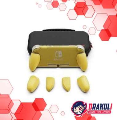 Nintendo Switch Lite Skull & Co Maxcarry Grip Case Yellow