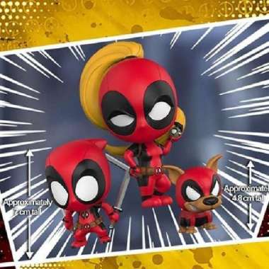 Cosbaby Deadpool: Lady Deadpool, Kidpool & Dogpool
