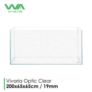 Aquarium Optic Clear 200x65x65 19mm Vivaria cube garden 200cm low iron