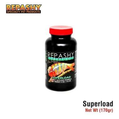 Repashy Superload 170g Suplemen Gutload pakan jangkrik dubia superworm