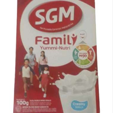 Promo Harga SGM Family Yummi Nutri Creamy Vanilla 100 gr - Blibli