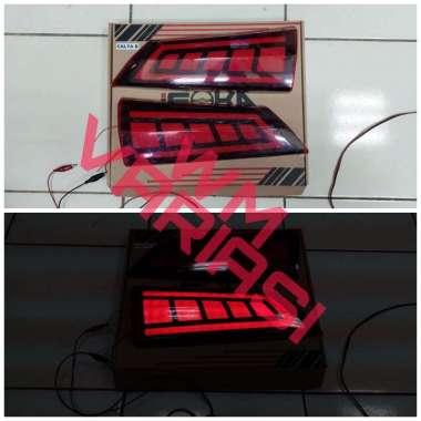 Reflektor lampu LED pintu bagasi Calya Sigra