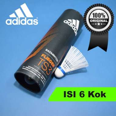 Kok adidas flieger TS3 Medium Speed Putih isi 6
