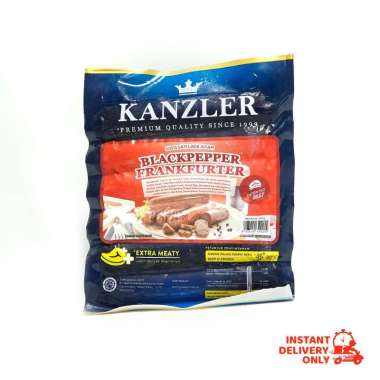 Promo Harga Kanzler Frankfurter Black Pepper 300 gr - Blibli