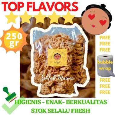 TERLARISS KERUPUK SEBLAK MAWAR SEBLAK KERING PEDAS NDOWERR