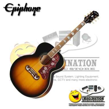 Epiphone Masterbilt J-200 Acoustic Guitar - Aged Vintage Sunburst Gloss