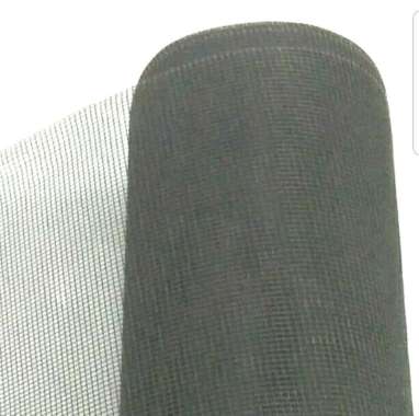 Kain kasa nyamuk nilon/ nylon, kawat nyamuk nilon/ nylon warna coklat hitam