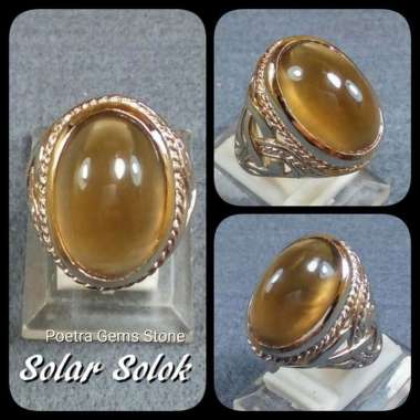 BATU CINCIN SOLAR SOLOK SUPER GIWANG RING 8