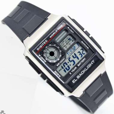 Digitec DG-3077T - Jam Tangan Unisex Original Black Silver