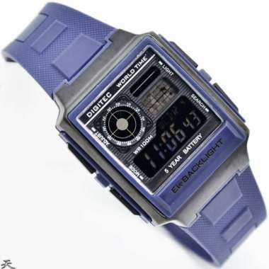 Digitec DG-3077T - Jam Tangan Unisex Original Blue Black