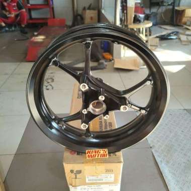Pelek, Velg, Racing, Depan All New Nmax, N Max 2020 (B6H) - Hitam