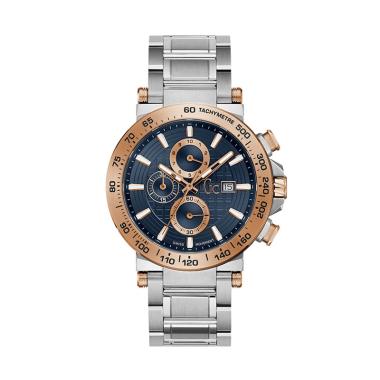 Guess Collection Jam Tangan Pria [Y37003G7] Silver